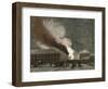 Fire in the Salt Trade Rows-Vasily Timm-Framed Giclee Print