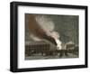 Fire in the Salt Trade Rows-Vasily Timm-Framed Giclee Print