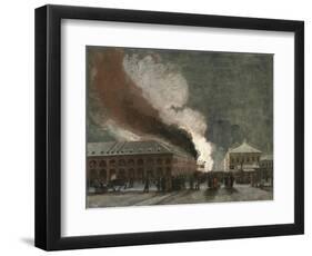 Fire in the Salt Trade Rows-Vasily Timm-Framed Giclee Print