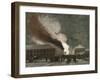 Fire in the Salt Trade Rows-Vasily Timm-Framed Giclee Print