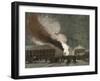 Fire in the Salt Trade Rows-Vasily Timm-Framed Giclee Print