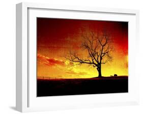 Fire in the Sky-Christy Ann-Framed Giclee Print