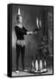 Fire Juggler-J.e. Pasonault-Framed Stretched Canvas