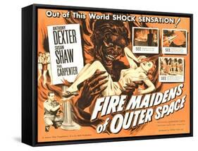 Fire Maidens of Outer Space, Anthony Dexter, 1956-null-Framed Stretched Canvas