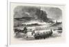 Fire of the Stores of Petropawloski, 1855-null-Framed Giclee Print