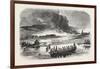 Fire of the Stores of Petropawloski, 1855-null-Framed Giclee Print