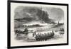 Fire of the Stores of Petropawloski, 1855-null-Framed Giclee Print