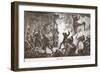 Fire on Boad the Ship, 1876-null-Framed Giclee Print