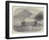 Fire on Board the Ship Fort William, at Hong-Kong-null-Framed Giclee Print