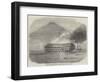 Fire on Board the Ship Fort William, at Hong-Kong-null-Framed Giclee Print