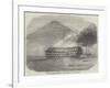 Fire on Board the Ship Fort William, at Hong-Kong-null-Framed Giclee Print