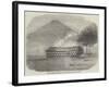 Fire on Board the Ship Fort William, at Hong-Kong-null-Framed Giclee Print