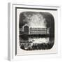 Fire on the Wharf De Billy, Paris, 18 November 1855, France-null-Framed Giclee Print