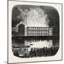 Fire on the Wharf De Billy, Paris, 18 November 1855, France-null-Mounted Giclee Print