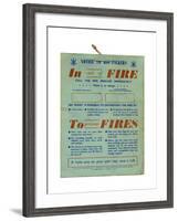 Fire Safety Hop Pickers-null-Framed Giclee Print