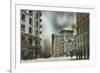 Fire Scene, 1906, San Francisco, California-null-Framed Art Print