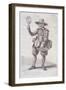 Fire Screen Seller, C1680, from Cries of London, (C1819)-John Thomas Smith-Framed Giclee Print