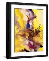 Fire Smoke And Brimstone II-Ruth Palmer-Framed Art Print