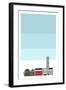 Fire Station-Sarah Evans-Framed Giclee Print