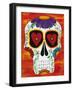 Fire Sugar Skull-Kerri Ambrosino-Framed Giclee Print