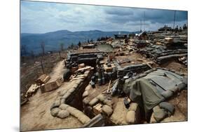 Fire Support Base Delta One in Laos-null-Mounted Photographic Print