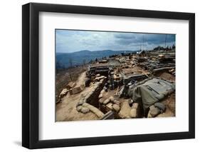 Fire Support Base Delta One in Laos-null-Framed Photographic Print