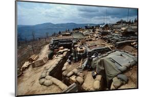 Fire Support Base Delta One in Laos-null-Mounted Photographic Print