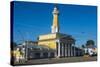 Fire Tower on Susaninskaya Square, Kostroma, Golden Ring, Russia, Europe-Michael Runkel-Stretched Canvas