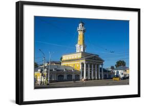 Fire Tower on Susaninskaya Square, Kostroma, Golden Ring, Russia, Europe-Michael Runkel-Framed Photographic Print