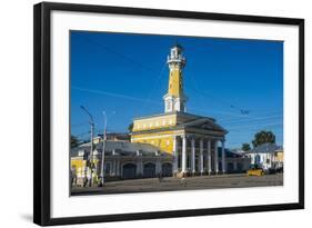 Fire Tower on Susaninskaya Square, Kostroma, Golden Ring, Russia, Europe-Michael Runkel-Framed Photographic Print