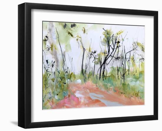 Fire Trail Through Loftus Ridge-Ann Gordon-Framed Art Print