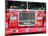 Fire Truck NYC, Manhattan, New York, United States-Philippe Hugonnard-Mounted Premium Photographic Print