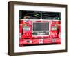 Fire Truck NYC, Manhattan, New York, United States-Philippe Hugonnard-Framed Photographic Print