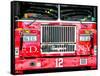 Fire Truck NYC, Manhattan, New York, United States-Philippe Hugonnard-Framed Stretched Canvas
