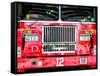 Fire Truck NYC, Manhattan, New York, United States-Philippe Hugonnard-Framed Stretched Canvas