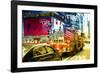Fire truck - Times Square - Manhattan - New York City - United States-Philippe Hugonnard-Framed Photographic Print
