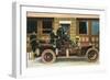 Fire Truck, Waterbury, Connecticut-null-Framed Art Print