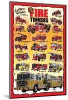 Fire Trucks for Kids-null-Mounted Art Print