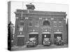 Fire Trucks Sitting Ready to Go at a Firehouse-Hansel Mieth-Stretched Canvas