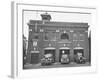 Fire Trucks Sitting Ready to Go at a Firehouse-Hansel Mieth-Framed Photographic Print