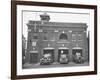 Fire Trucks Sitting Ready to Go at a Firehouse-Hansel Mieth-Framed Photographic Print