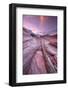 Fire Wave at sunset, Valley of Fire State Park, Nevada, United States of America, North America-Alan Novelli-Framed Photographic Print