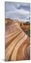 Fire Wave, Sandstone, Valley of Fire State Park, Nevada, Usa-Rainer Mirau-Mounted Photographic Print
