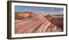 Fire Wave, Sandstone, Valley of Fire State Park, Nevada, Usa-Rainer Mirau-Framed Photographic Print