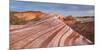 Fire Wave, Sandstone, Valley of Fire State Park, Nevada, Usa-Rainer Mirau-Mounted Photographic Print