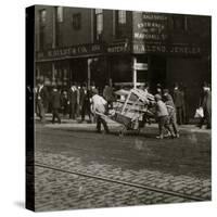 Fire Wood Pickers-Lewis Wickes Hine-Stretched Canvas