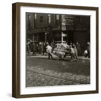 Fire Wood Pickers-Lewis Wickes Hine-Framed Photo