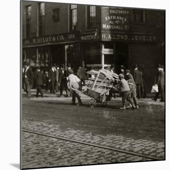 Fire Wood Pickers-Lewis Wickes Hine-Mounted Photo