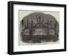 Fire Works, Market Place, Buckingham-null-Framed Giclee Print