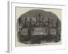 Fire Works, Market Place, Buckingham-null-Framed Giclee Print